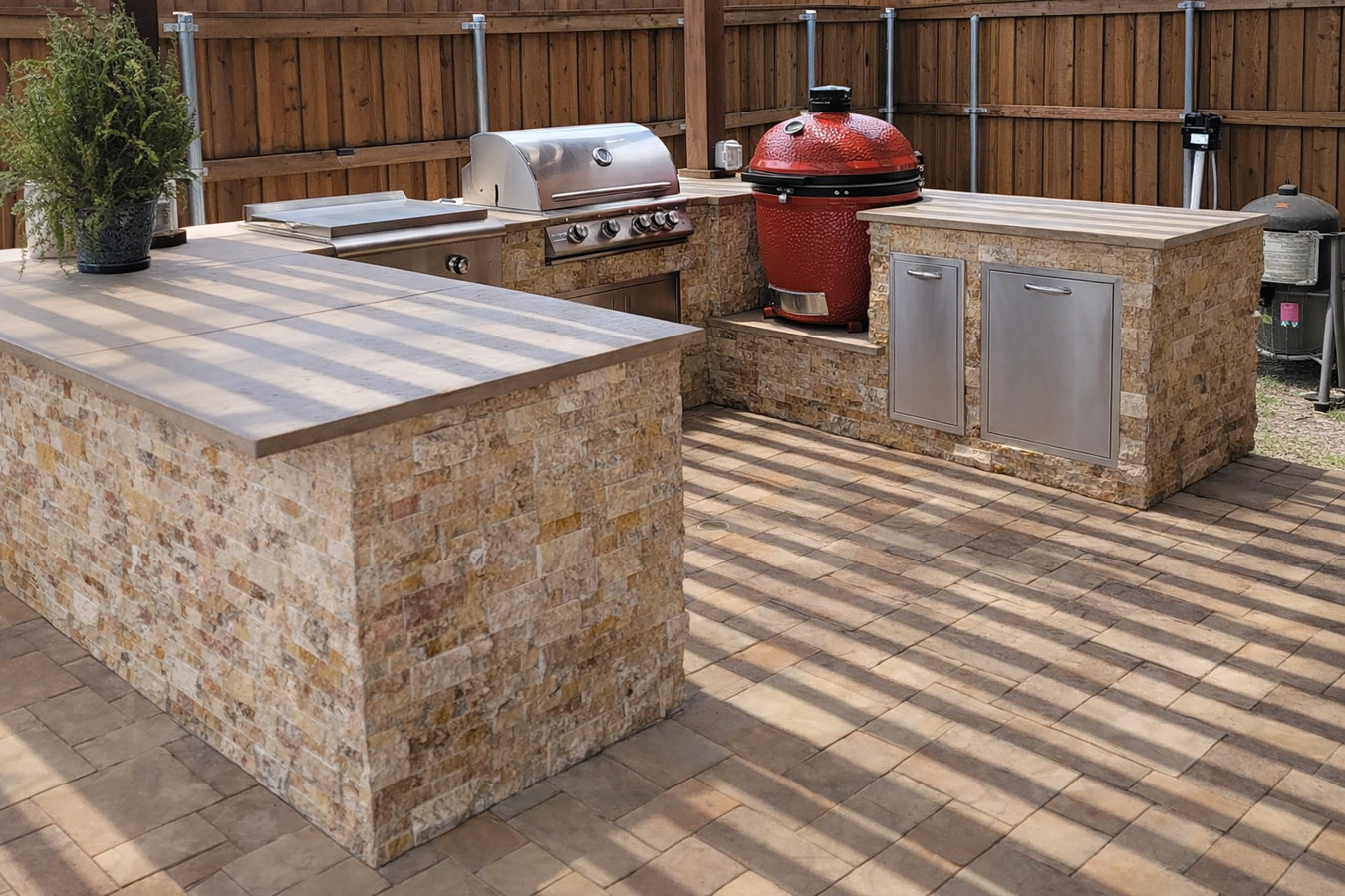 Outdoor Kitchen Masonry in Jonesboro, AR